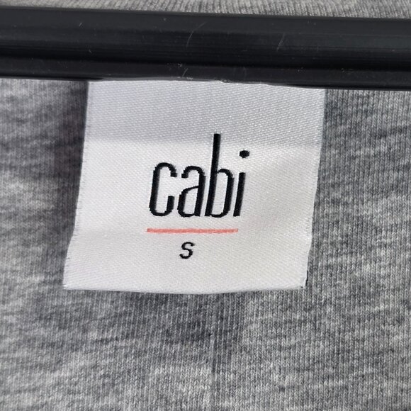 Womens Cabi Sleeveless Gray Side Ruched Midi Dress Lined V Neck Cotton Blend S - Picture 2 of 9